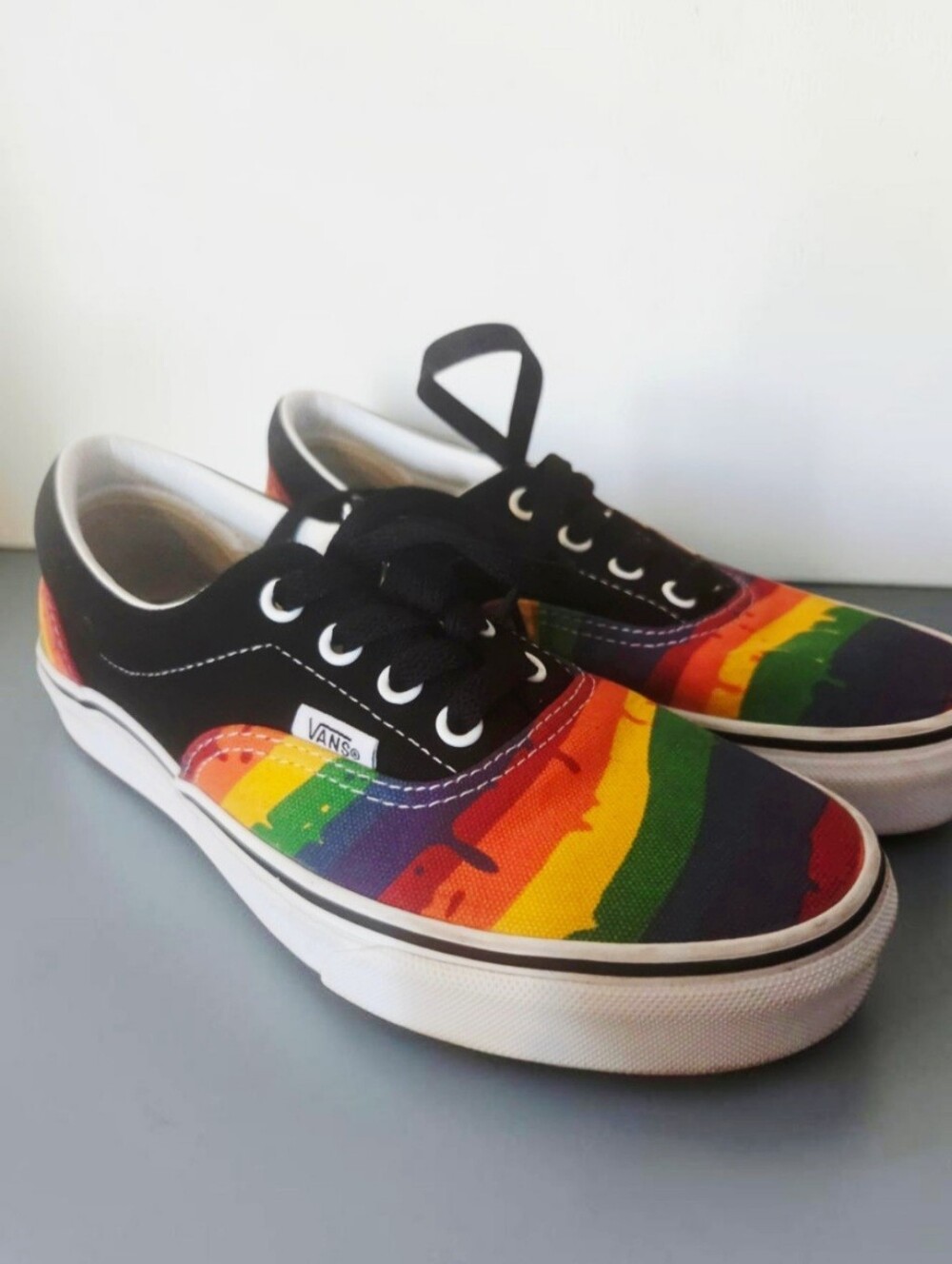 Vans Era Rainbow Drip Pride Men's Sz 5.5 / Women's Sz 7